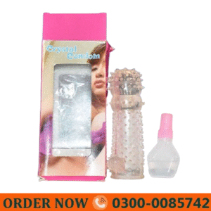 Crystal Reuseable Washable Condom in Pakistan