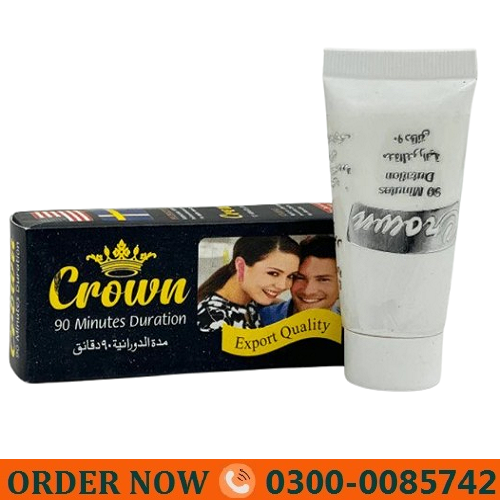 Crown 90 Minutes Duration Delay Cream in Pakistan