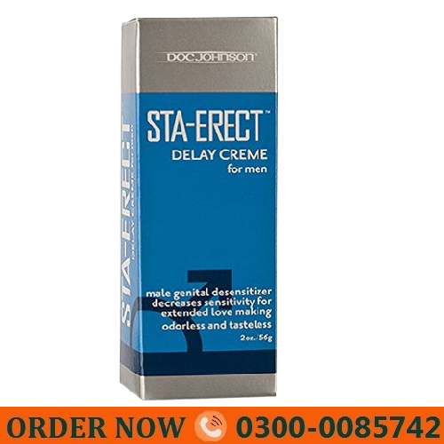 Doc Johnson Sta-Erect Delay Cream